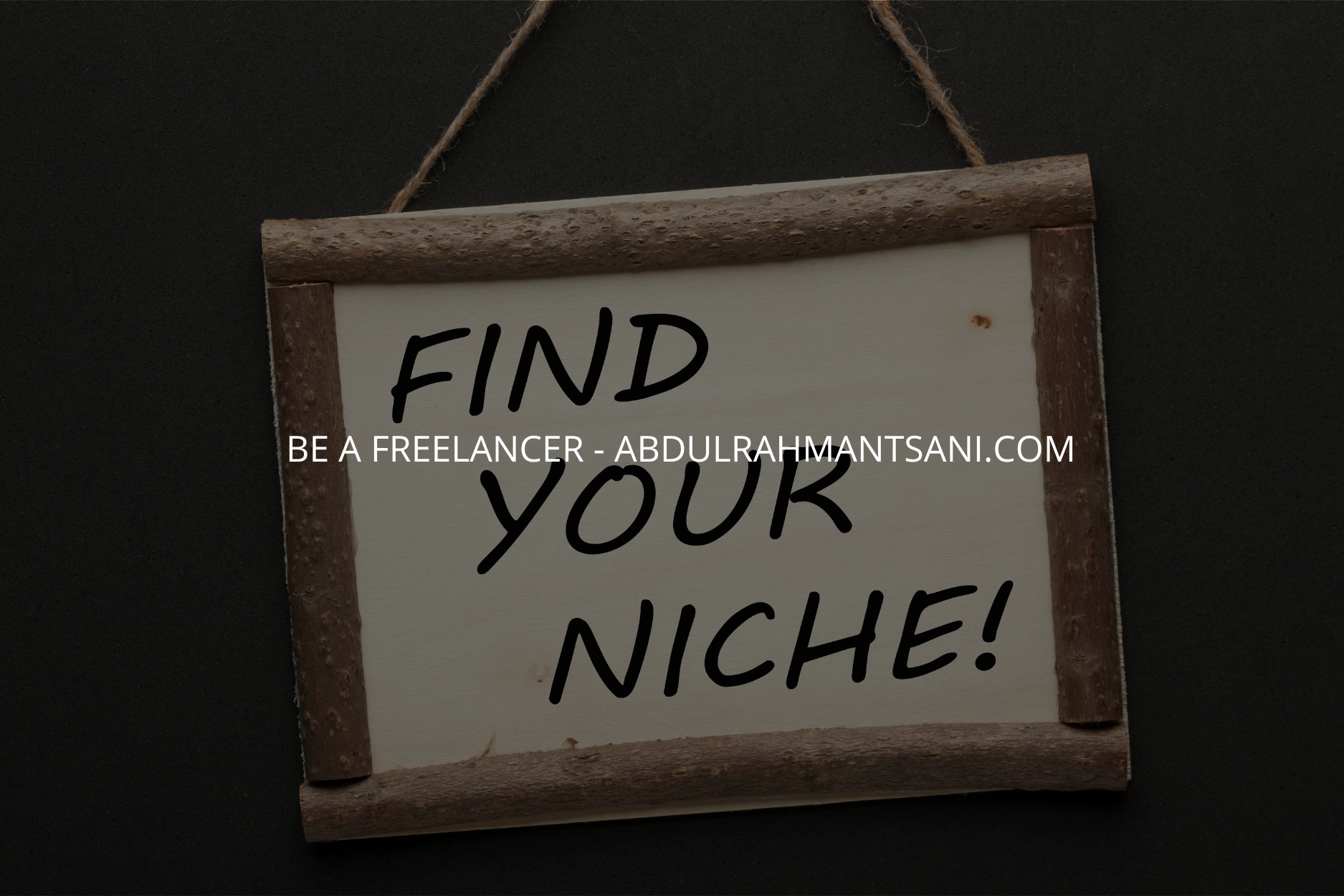 BAB II | 1. Niche Dalam Freelance